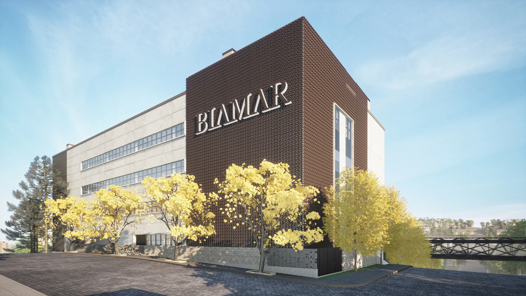 prédio comercial da empresa Biamar malharia
