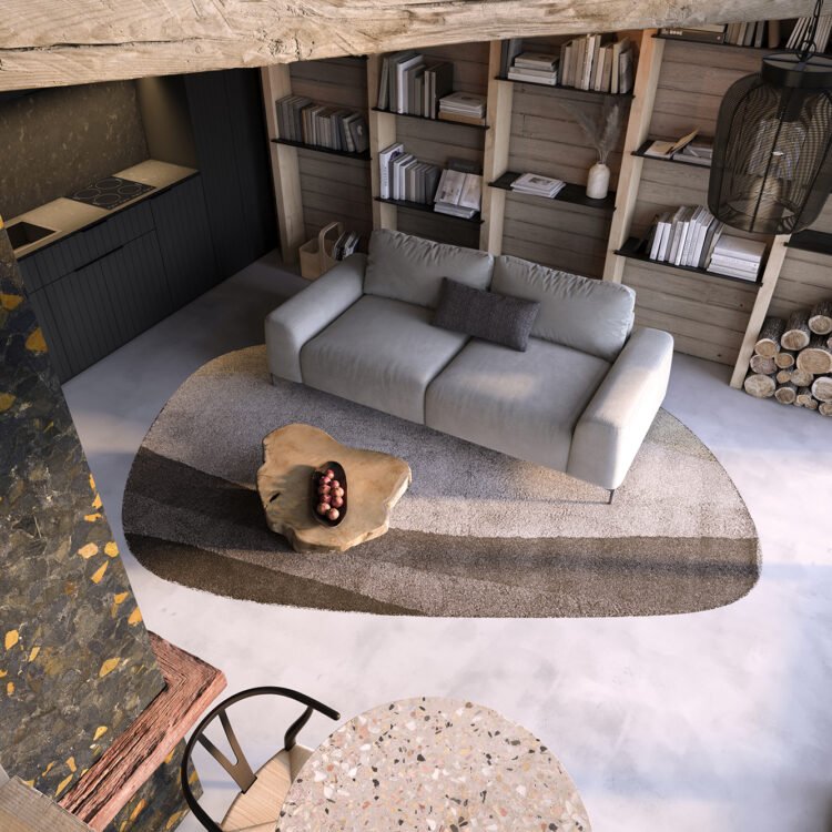 render_empreendimentos_cabana_vista_escada_sofa_cama